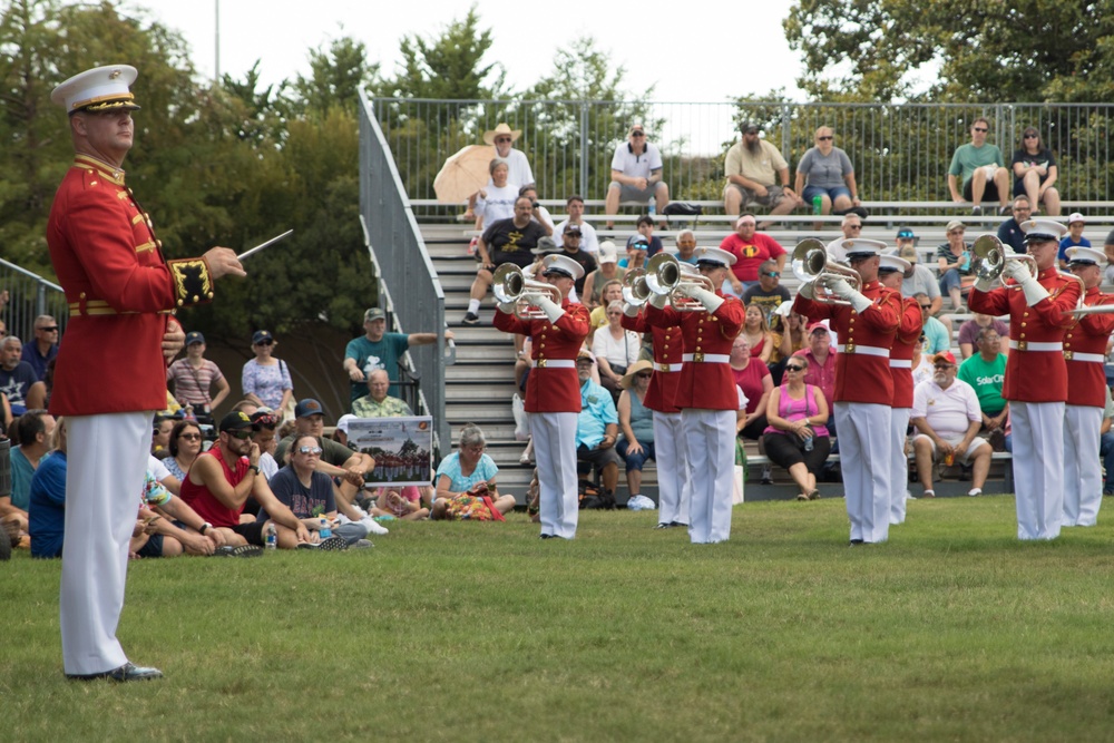 Marines perform at opening weekend of State Fair of Texas