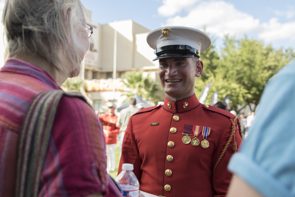 Marines perform at opening weekend of State Fair of Texas