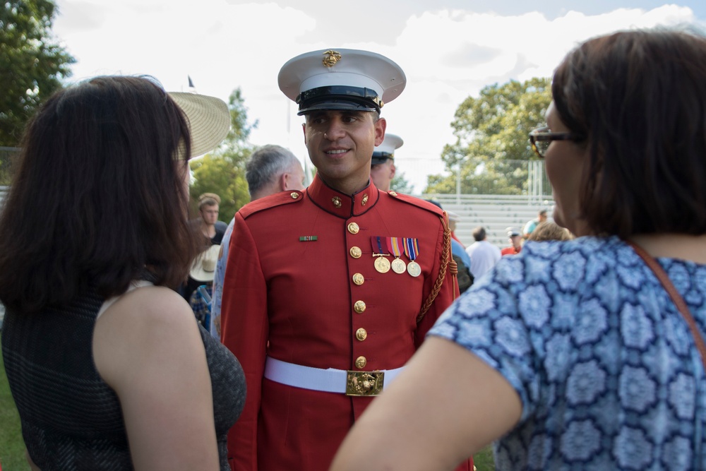 Marines perform at opening weekend of State Fair of Texas