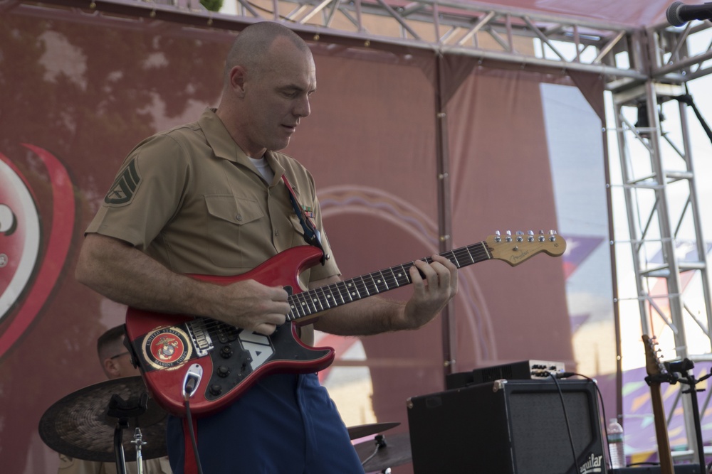 Marines perform at opening weekend of State Fair of Texas