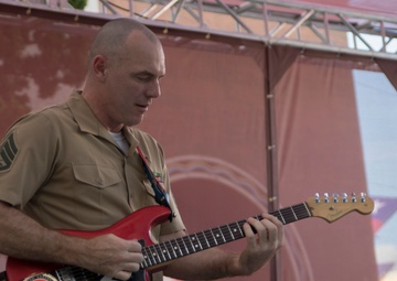 Marines perform at opening weekend of State Fair of Texas