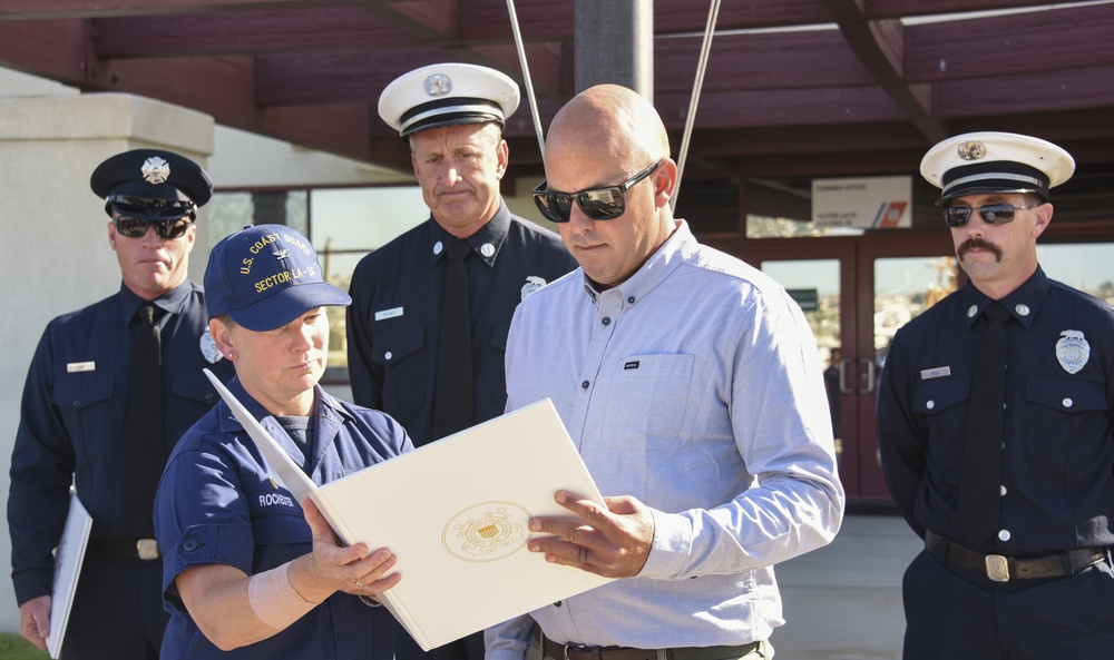 Coast Guard awards Certificates of Valor