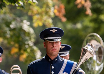 Polish Air Force Counter Part Visit Wreath Laying Ceremony