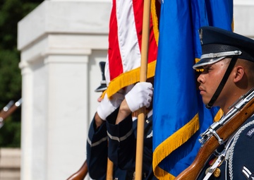Polish Air Force Counter Part Visit Wreath Laying Ceremony