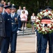 Polish Air Force Counter Part Visit Wreath Laying Ceremony