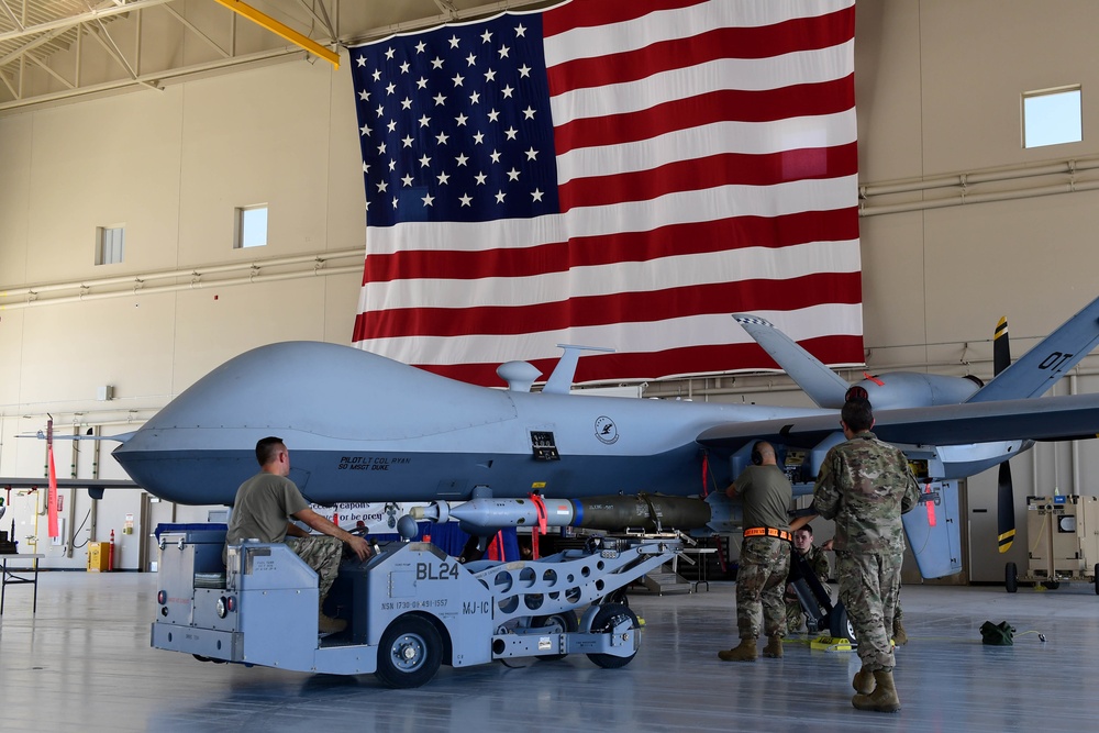 Creech AFB MQ-9 Reaper 2nd quarter weapons load competition
