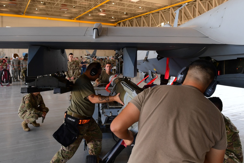 Creech AFB MQ-9 Reaper 2nd quarter weapons load competition