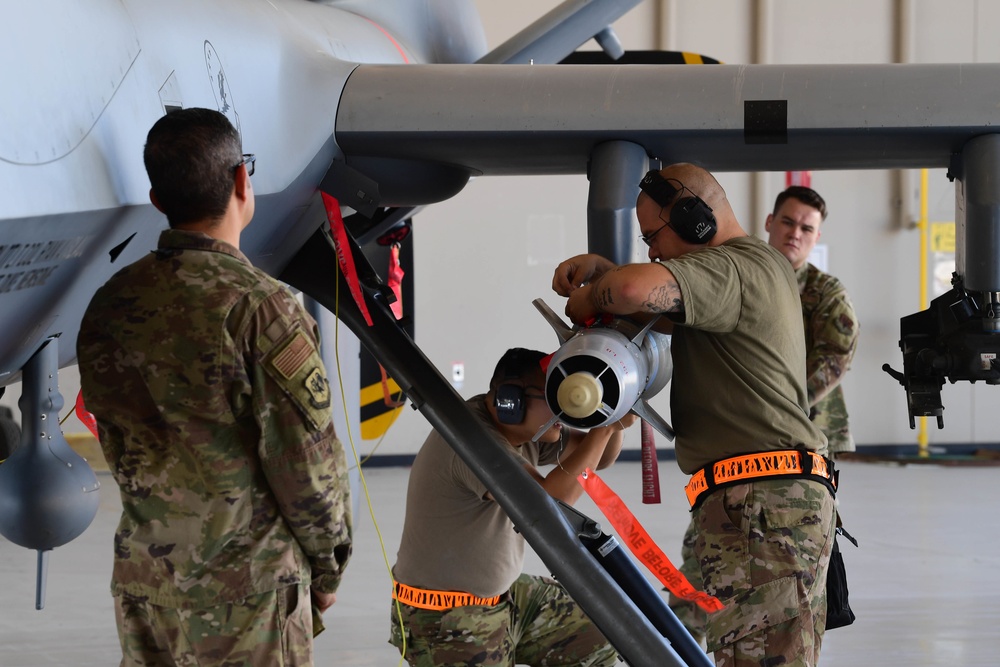 Creech AFB MQ-9 Reaper 2nd quarter weapons load competition