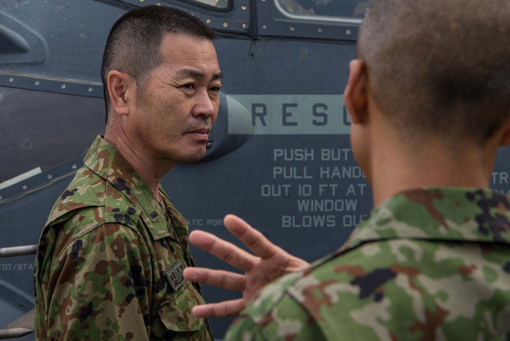 JASDF, USFJ senior enlisted tour CV-22