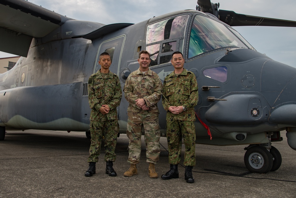 JASDF, USFJ senior enlisted tour CV-22