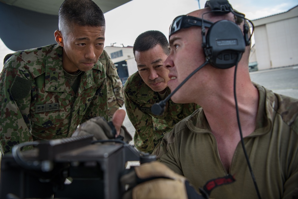 JASDF, USFJ senior enlisted tour CV-22