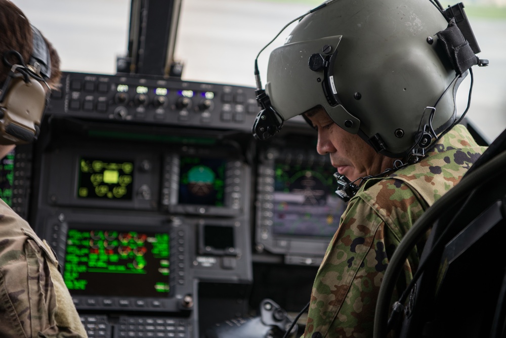 JASDF, USFJ senior enlisted tour CV-22