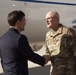 Secretary Esper Arrives at Wright-Patterson Air Force Base