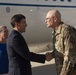 Secretary Esper Arrives at Wright-Patterson Air Force Base