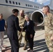 Secretary Esper Arrives at Wright-Patterson Air Force Base