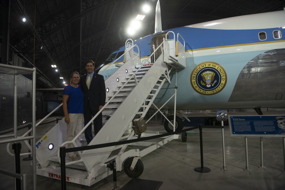 Secretary Esper Tours National Museum of the U.S. Air Force