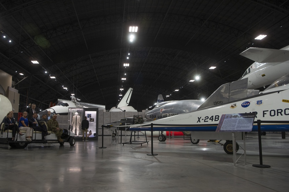 Secretary Esper Tours National Museum of the U.S. Air Force