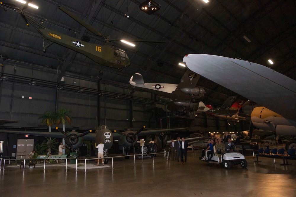 Secretary Esper Tours National Museum of the U.S. Air Force