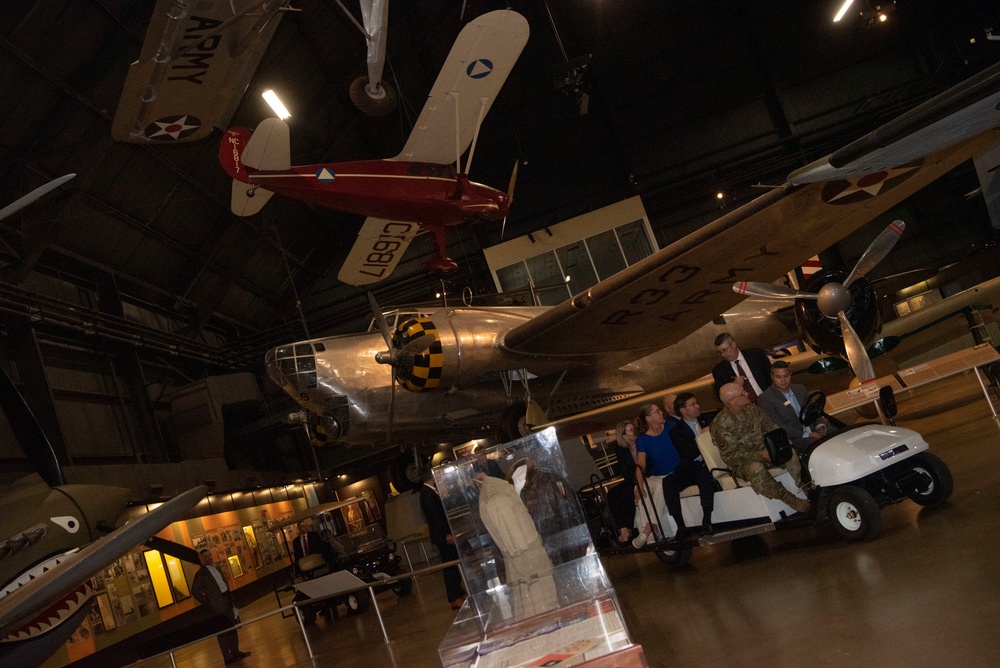 Secretary Esper Tours National Museum of the U.S. Air Force