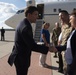 Secretary Esper Arrives at Wright-Patterson Air Force Base