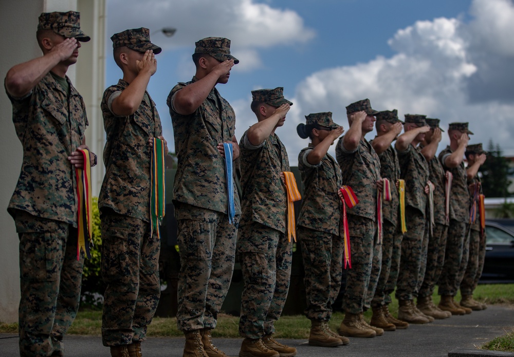 12th Marine Regiment 92nd Anniversary Battle Colors Rededication Ceremony