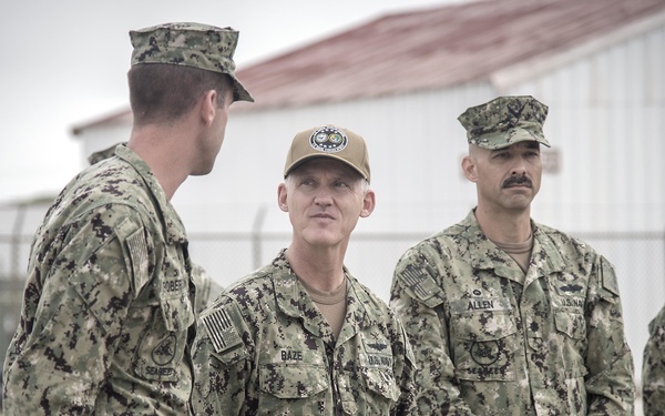 RDML Baze Visits CTF 68