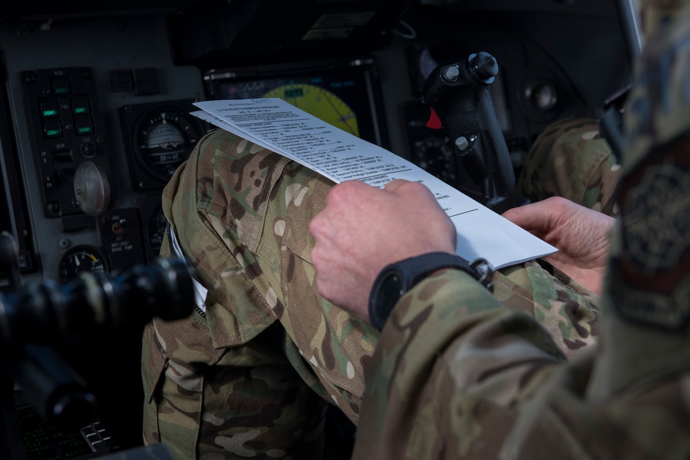 14th Airlift Squadron Aircrew maintains readiness through local flights