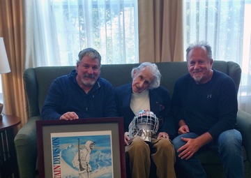 Canton-based sled hockey team draws inspiration from 10th Mountain Division, WWII veteran