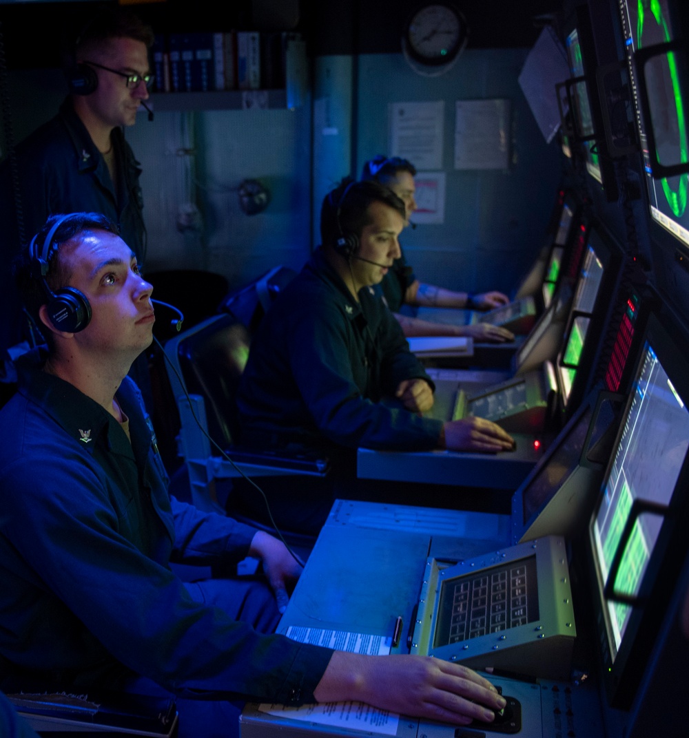 USS Wayne E. Meyer Underway October 3 Operations, 2019