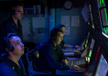 USS Wayne E. Meyer Underway October 3 Operations, 2019