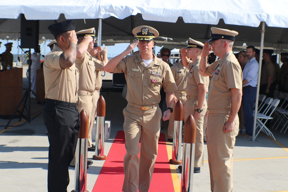 Future USS Cincinnati Change of Command