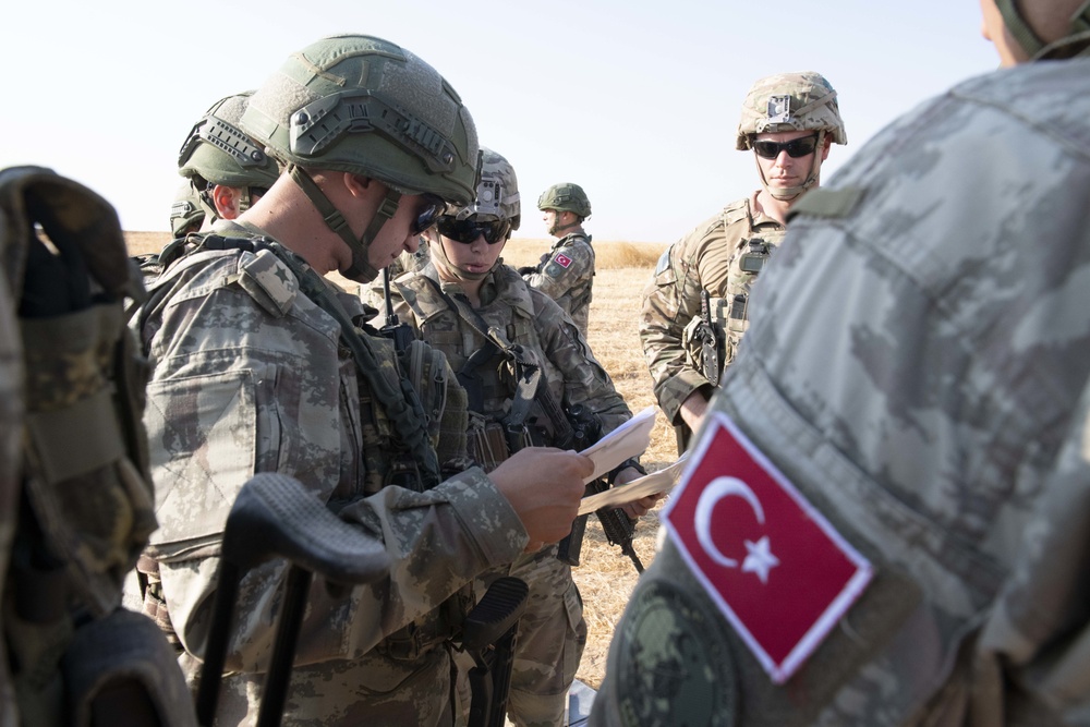 U.S., Turkey conduct third combined joint patrol in Syria