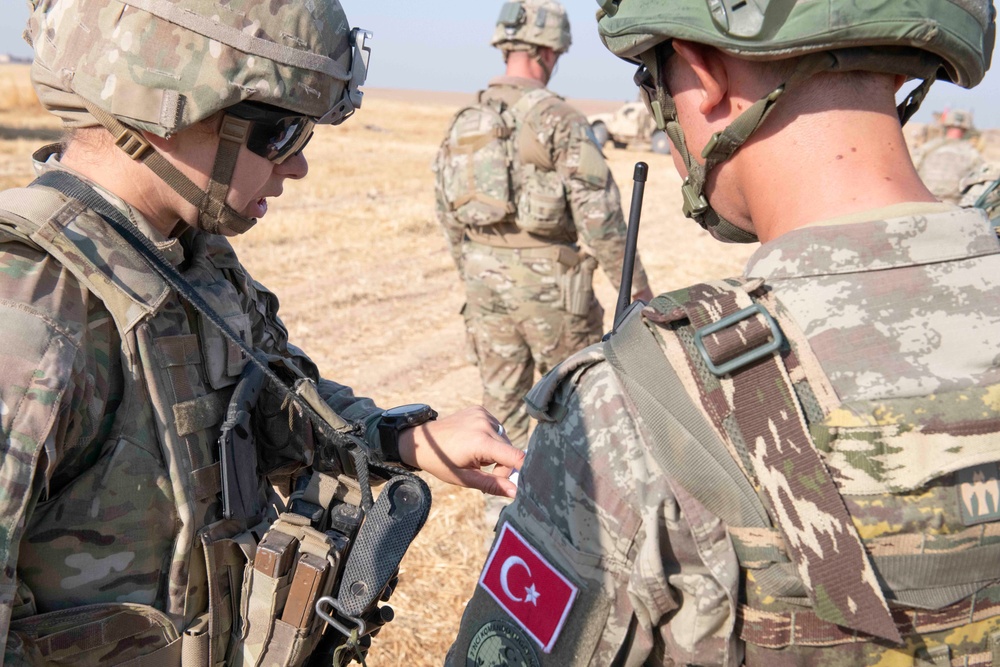 U.S., Turkey conduct third combined joint patrol in Syria