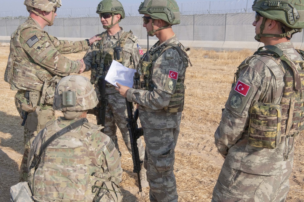 U.S., Turkey conduct third combined joint patrol in Syria