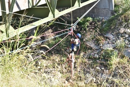 Firefighters Learn Ropes