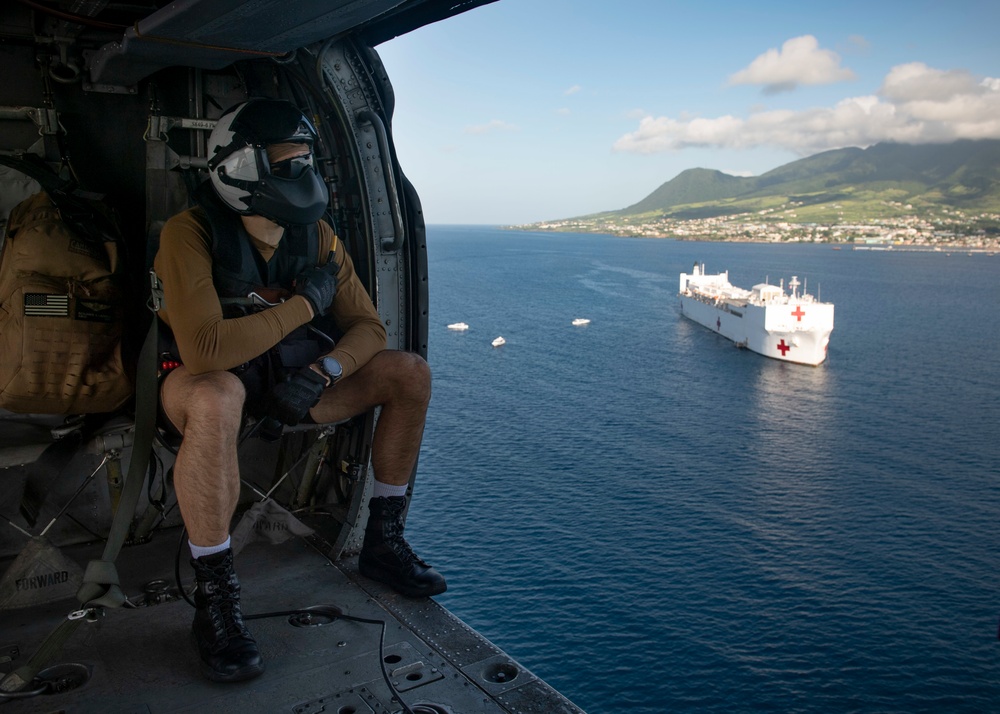 USNS Comfort Visits St. Kitts and Nevis
