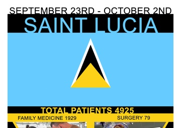 Saint Lucia Mission Poster