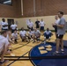 Secretary Esper Works Out With Wright-Patterson Airmen