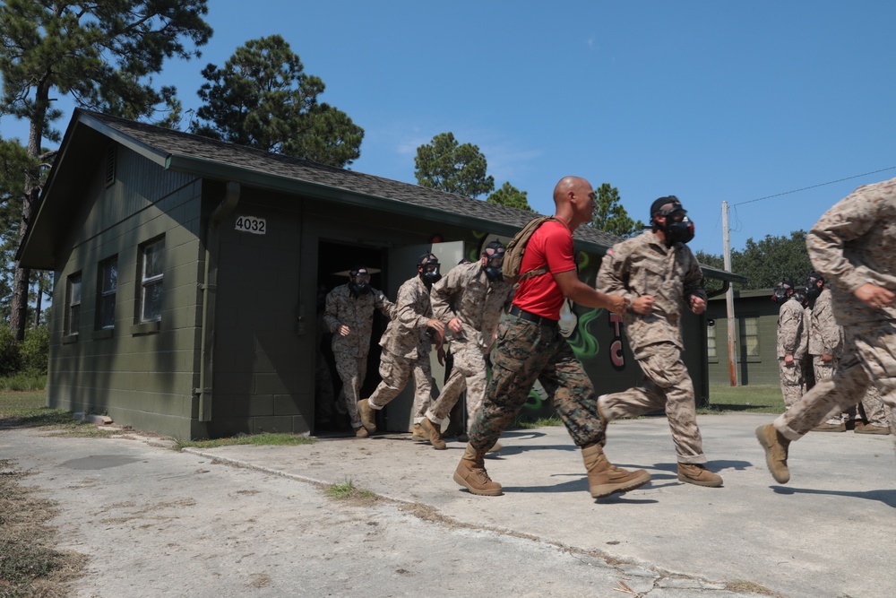 Charlie Company Rappel Tower and Gas Chamber