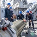 Sailors Aboard USS Milius (DDG 69) Load Mark 46 Torpedos into Mark 32 Surface Vessel Torpedo Tubes