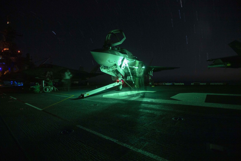 America is conducting routine operations in the eastern Pacific.