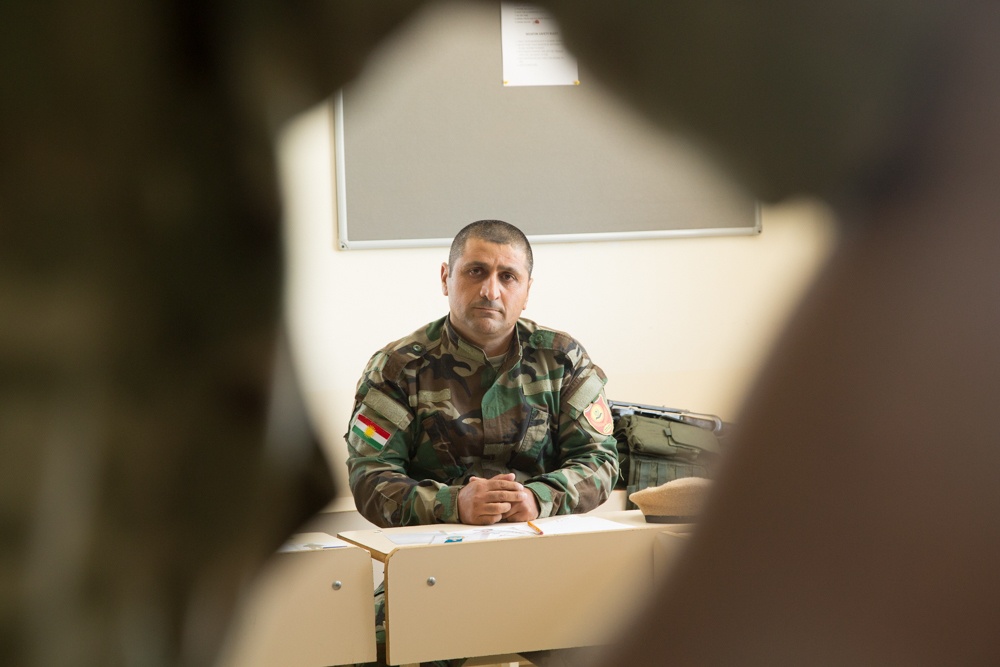 MG Strictland Visits Peshmerga