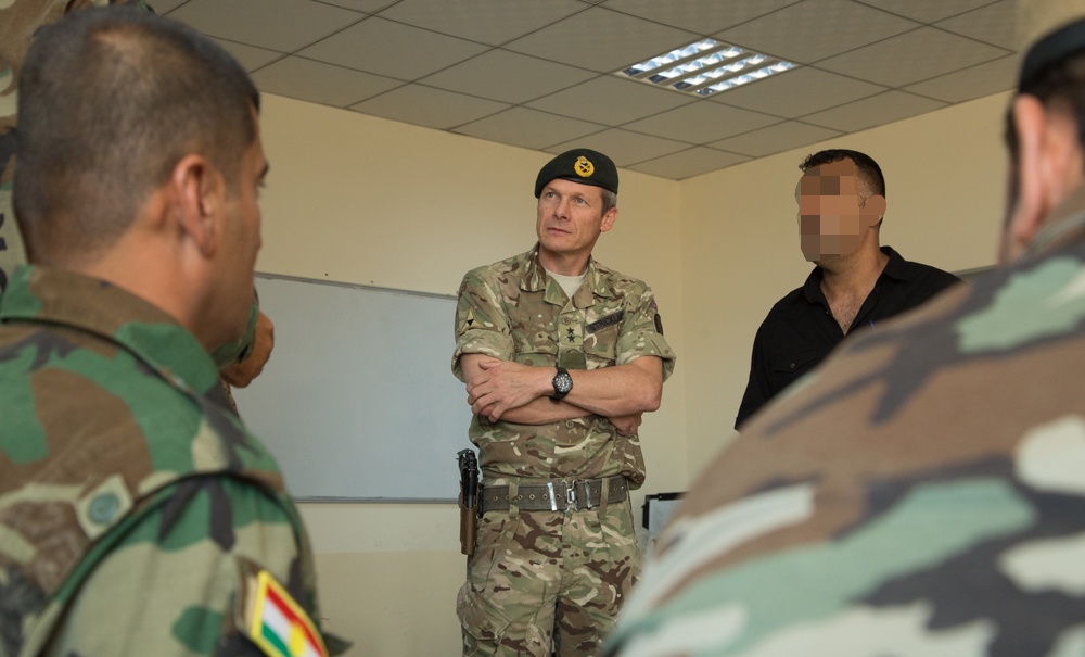 MG Strictland Visits Peshmerga