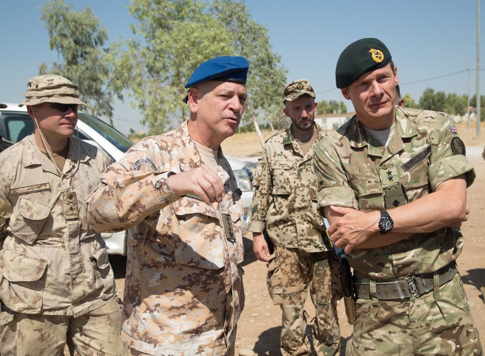 MG Strictland Visits Peshmerga