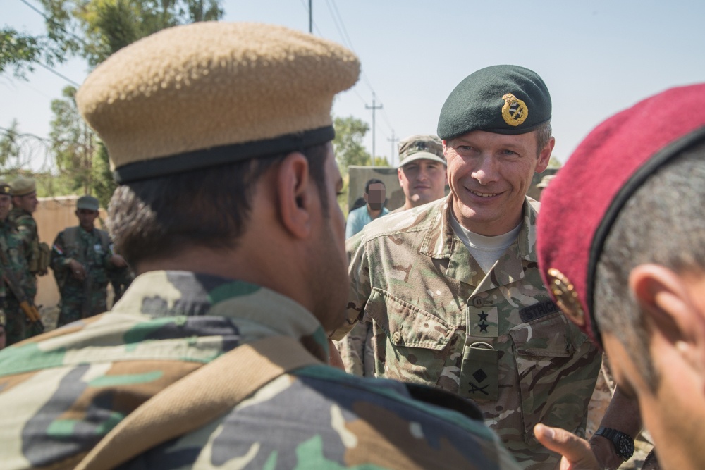 MG Strictland Visits Peshmerga