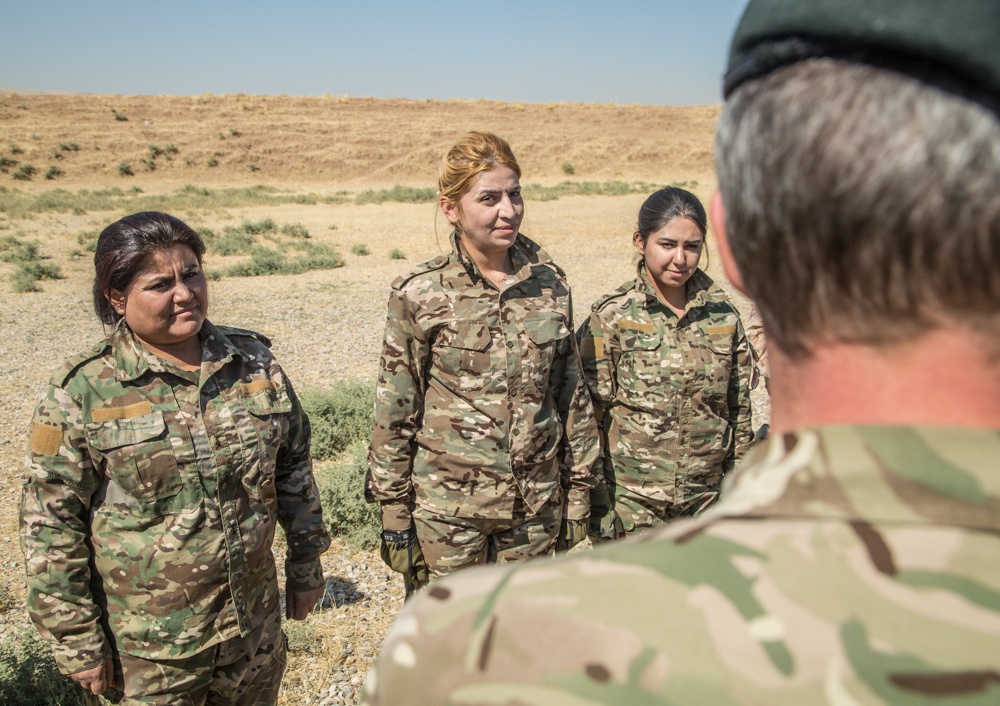 MG Strictland Visits Peshmerga