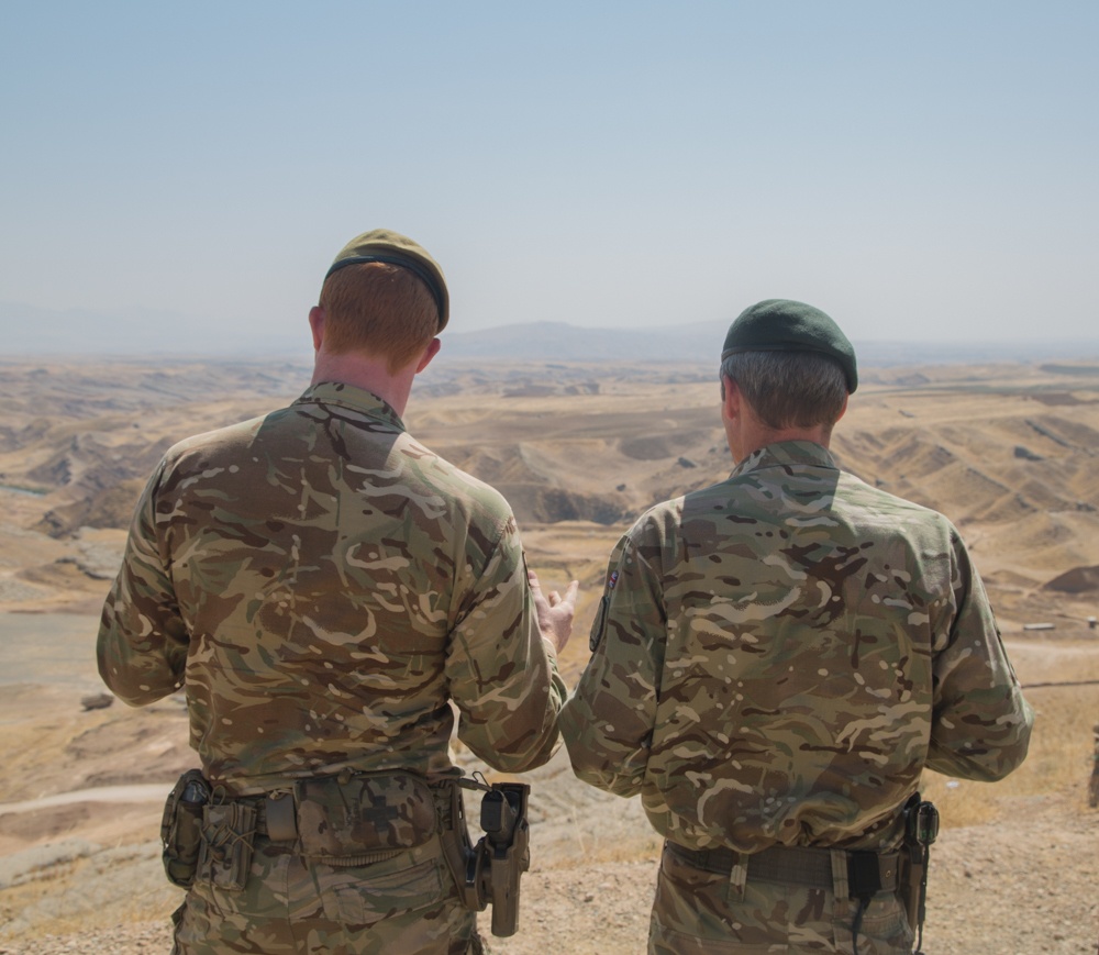 MG Strictland Visits Peshmerga
