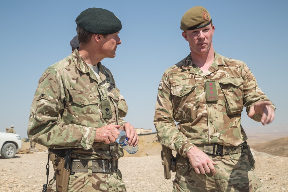 MG Strictland Visits Peshmerga