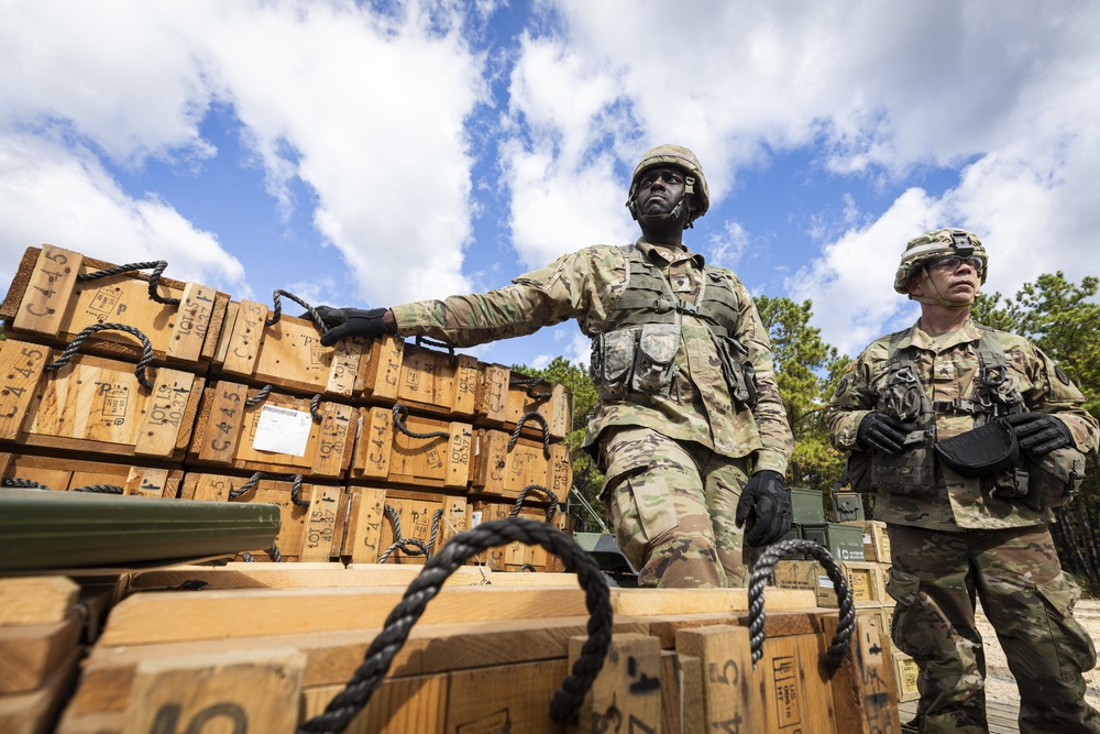 3-112th Field Artillery training