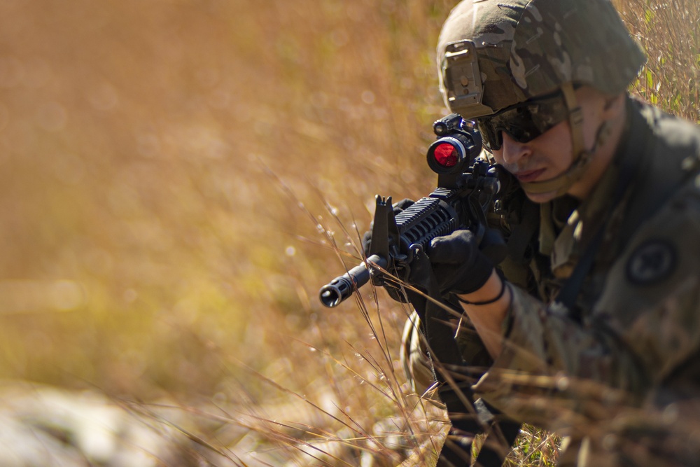 3-112th Field Artillery training